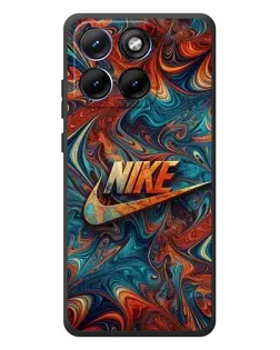 Чехол для Motorola Edge 70 Fusion Plus с картинкой «Nike в абстракции» Чехол для Motorola Edge 70 Fusion Plus с картинкой «Nike в абстракции»
