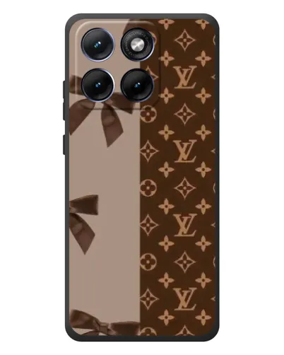 Чехол для Motorola Edge 70 Fusion Plus с картинкой «Louis Vuitton — банты»