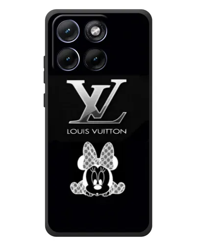 Чехол для Motorola Edge 70 Fusion Plus с картинкой «LV и Минни Маус»