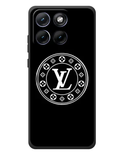 Чехол для Motorola Edge 70 Fusion Plus с картинкой «LV — печать стиля»