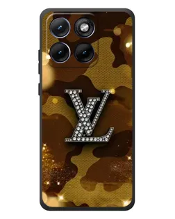 Чехол для Motorola Edge 70 Fusion Plus с картинкой «Камуфляжный Louis Vuitton»