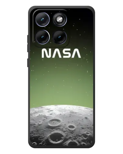 Чехол для Motorola Edge 70 Fusion Plus с картинкой «NASA — лунный градиент»
