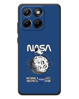 Чехол для Motorola Edge 70 Fusion Plus с картинкой «NASA — лунная миссия» Чехол для Motorola Edge 70 Fusion Plus с картинкой «NASA — лунная миссия»