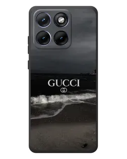Чехол для Motorola Edge 70 Fusion Plus с картинкой «Gucci — морской прибой»