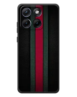 Чехол для Motorola Edge 70 Fusion Plus с картинкой «Gucci — неоновая линия»
