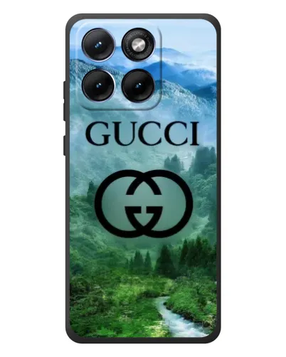 Чехол для Motorola Edge 70 Fusion Plus с картинкой «Gucci — горный пейзаж» Чехол для Motorola Edge 70 Fusion Plus с картинкой «Gucci — горный пейзаж»