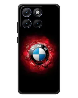 Чехол для Motorola Edge 70 Fusion Plus с картинкой «Логотип BMW — вспышка»