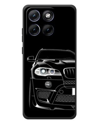 Чехол для Motorola Edge 70 Fusion Plus с картинкой «Темный силуэт BMW» Чехол для Motorola Edge 70 Fusion Plus с картинкой «Темный силуэт BMW»