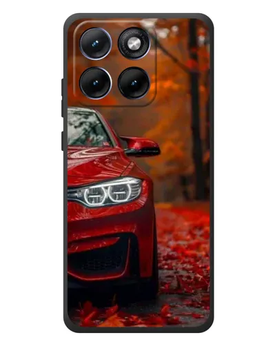 Чехол для Motorola Edge 70 Fusion Plus с картинкой «Осенняя BMW M4»