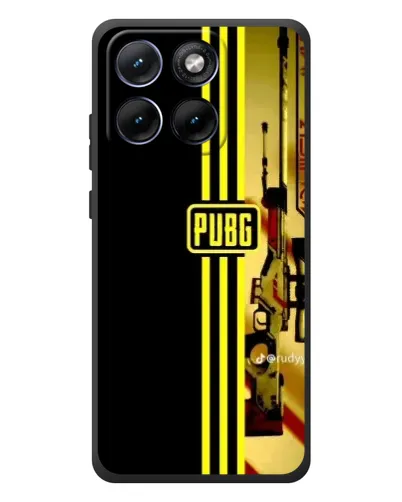 Чехол для Motorola Edge 70 Fusion Plus с картинкой «PUBG — камуфляжный шлем»