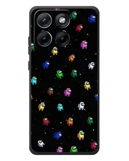 Чехол для Motorola Edge 70 Fusion Plus с картинкой «Экипаж Among Us»
