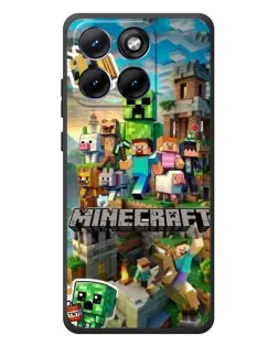 Чехол для Motorola Edge 70 Fusion Plus с картинкой «Замок Minecraft» Чехол для Motorola Edge 70 Fusion Plus с картинкой «Замок Minecraft»