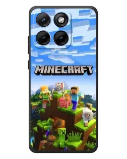 Чехол для Motorola Edge 70 Fusion Plus с картинкой «Minecraft классический мир» Чехол для Motorola Edge 70 Fusion Plus с картинкой «Minecraft классический мир»