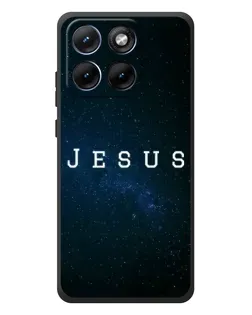 Чехол для Motorola Edge 70 Fusion Plus с картинкой «Звездное небо Jesus»