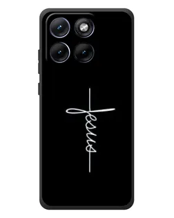 Чехол для Motorola Edge 70 Fusion Plus с картинкой «Тонкая линия веры»