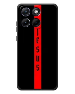 Чехол для Motorola Edge 70 Fusion Plus с картинкой «Красная линия веры»