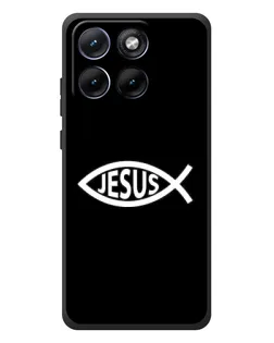 Чехол для Motorola Edge 70 Fusion Plus с картинкой «Классический Jesus»