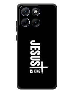 Чехол для Motorola Edge 70 Fusion Plus с картинкой «Вертикаль веры Jesus»