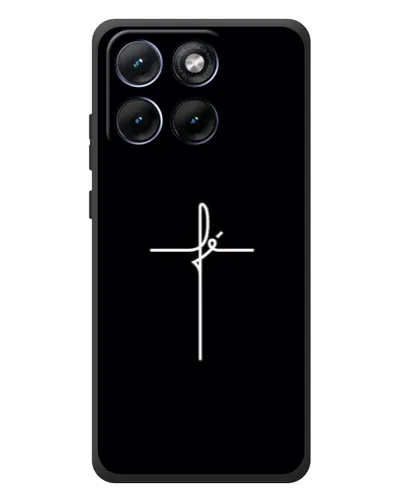 Чехол для Motorola Edge 70 Fusion Plus с картинкой «Тонкий крест» Чехол для Motorola Edge 70 Fusion Plus с картинкой «Тонкий крест»