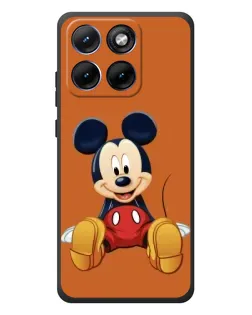 Чехол для Motorola Edge 70 Fusion Plus с картинкой «Микки отдыхает»