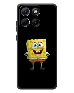 Чехол для Motorola Edge 70 Fusion Plus с картинкой «Классический Губка Боб»