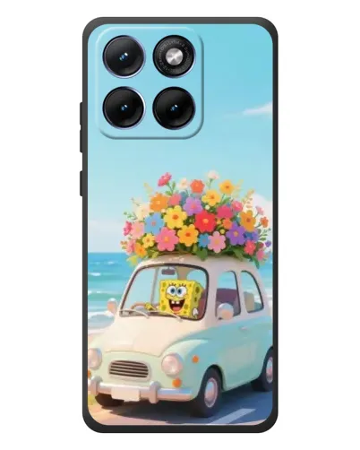 Чехол для Motorola Edge 70 Fusion Plus с картинкой «Автомобильное путешествие»
