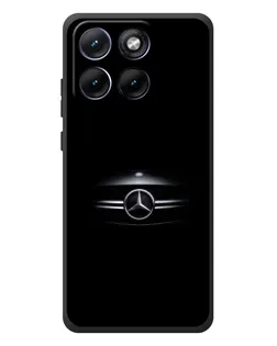 Чехол для Motorola Edge 70 Fusion Plus с картинкой «Mercedes — абстрактные линии»