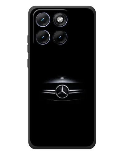 Чехол для Motorola Edge 70 Fusion Plus с картинкой «Mercedes — абстрактные линии»