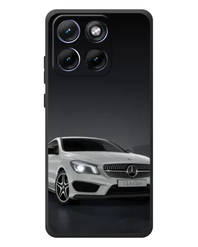 Чехол для Motorola Edge 70 Fusion Plus с картинкой «Mercedes AMG GT Silver»