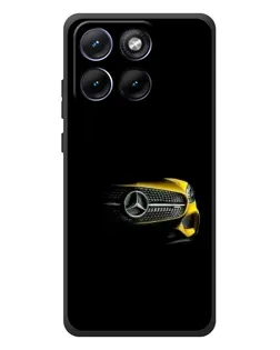 Чехол для Motorola Edge 70 Fusion Plus с картинкой «Mercedes — ретро стиль»