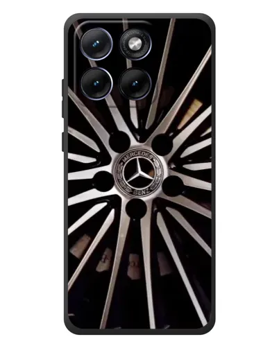 Чехол для Motorola Edge 70 Fusion Plus с картинкой «Диск Mercedes»