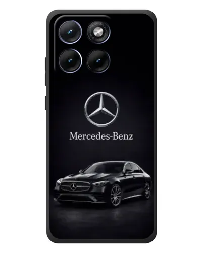 Чехол для Motorola Edge 70 Fusion Plus с картинкой «Mercedes — решетка радиатора»