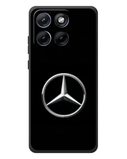 Чехол для Motorola Edge 70 Fusion Plus с картинкой «Mercedes классический лого»