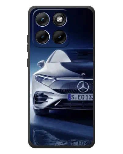 Чехол для Motorola Edge 70 Fusion Plus с картинкой «Mercedes EQ — будущее»