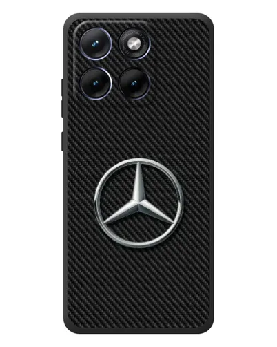 Чехол для Motorola Edge 70 Fusion Plus с картинкой «Карбоновый Mercedes стиль» Чехол для Motorola Edge 70 Fusion Plus с картинкой «Карбоновый Mercedes стиль»