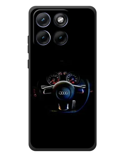 Чехол для Motorola Edge 70 Fusion Plus с картинкой «Салон Audi — руль» Чехол для Motorola Edge 70 Fusion Plus с картинкой «Салон Audi — руль»
