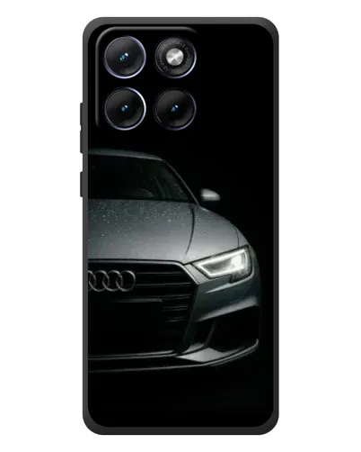 Чехол для Motorola Edge 70 Fusion Plus с картинкой «Audi — детализация кузова» Чехол для Motorola Edge 70 Fusion Plus с картинкой «Audi — детализация кузова»