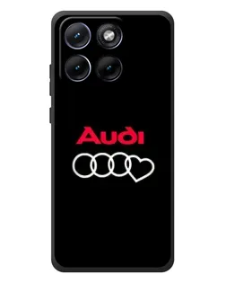 Чехол для Motorola Edge 70 Fusion Plus с картинкой «Логотип Audi Heart» Чехол для Motorola Edge 70 Fusion Plus с картинкой «Логотип Audi Heart»