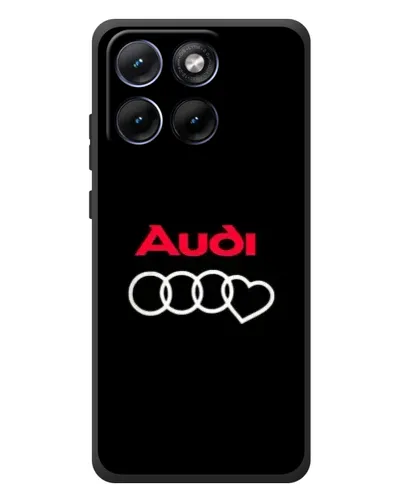 Чехол для Motorola Edge 70 Fusion Plus с картинкой «Логотип Audi Heart» Чехол для Motorola Edge 70 Fusion Plus с картинкой «Логотип Audi Heart»