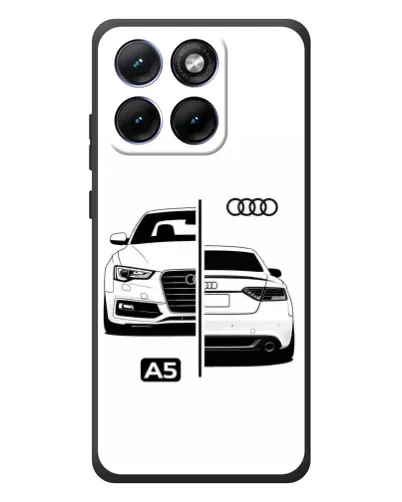 Чехол для Motorola Edge 70 Fusion Plus с картинкой «Audi — контрастный дизайн» Чехол для Motorola Edge 70 Fusion Plus с картинкой «Audi — контрастный дизайн»