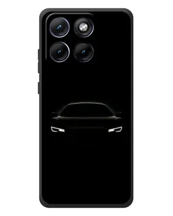 Чехол для Motorola Edge 70 Fusion Plus с картинкой «Взгляд Audi в темноте»