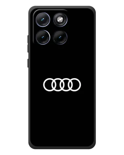 Чехол для Motorola Edge 70 Fusion Plus с картинкой «Audi White Logo» Чехол для Motorola Edge 70 Fusion Plus с картинкой «Audi White Logo»