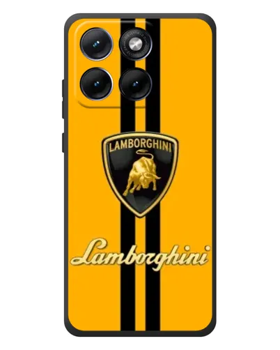 Чехол для Motorola Edge 70 Fusion Plus с картинкой «Lamborghini Stripe желтый» Чехол для Motorola Edge 70 Fusion Plus с картинкой «Lamborghini Stripe желтый»