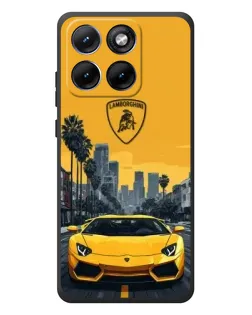 Чехол для Motorola Edge 70 Fusion Plus с картинкой «Желтый Lamborghini город» Чехол для Motorola Edge 70 Fusion Plus с картинкой «Желтый Lamborghini город»