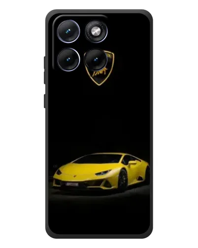 Чехол для Motorola Edge 70 Fusion Plus с картинкой «Lamborghini желтый акцент» Чехол для Motorola Edge 70 Fusion Plus с картинкой «Lamborghini желтый акцент»