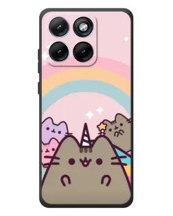 Чехол для Motorola Edge 70 Fusion Plus с картинкой «Единорог Pusheen» Чехол для Motorola Edge 70 Fusion Plus с картинкой «Единорог Pusheen»