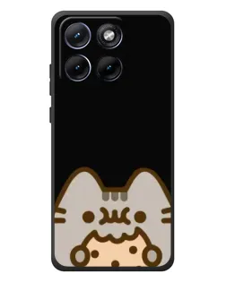 Чехол для Motorola Edge 70 Fusion Plus с картинкой «Пушин на черном» Чехол для Motorola Edge 70 Fusion Plus с картинкой «Пушин на черном»