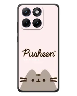 Чехол для Motorola Edge 70 Fusion Plus с картинкой «Pusheen логотип» Чехол для Motorola Edge 70 Fusion Plus с картинкой «Pusheen логотип»