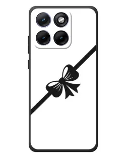 Чехол для Motorola Edge 70 Fusion Plus с картинкой «Диагональный бант»