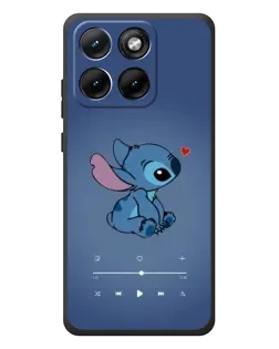 Чехол для Motorola Edge 70 Fusion Plus с картинкой «Музыкальный Stitch»
